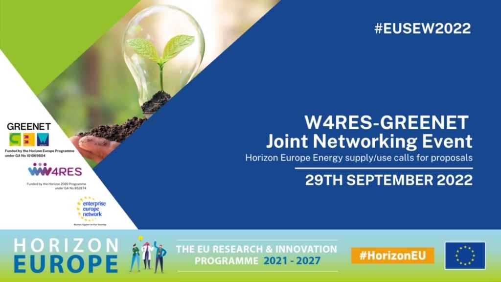 W4RES-GREENET Joint Networking Event